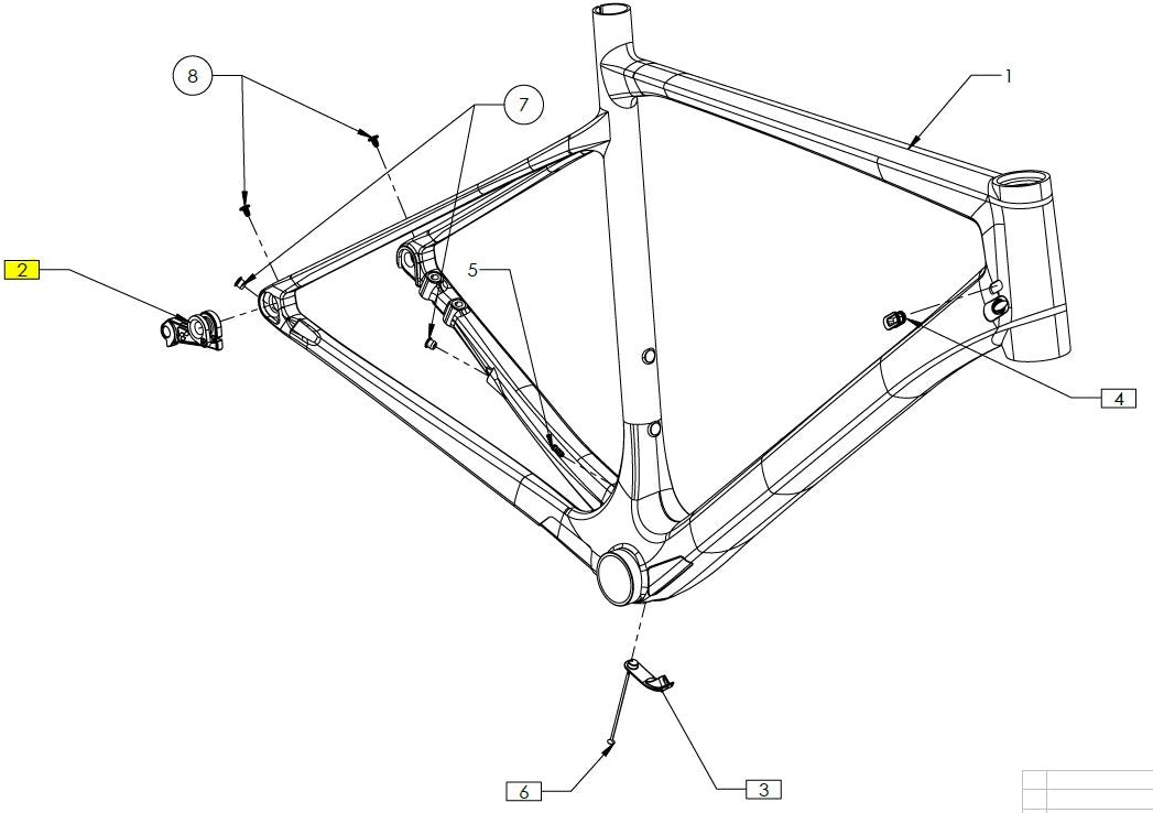 CUBE Hanger Mtb X12 Std 10241