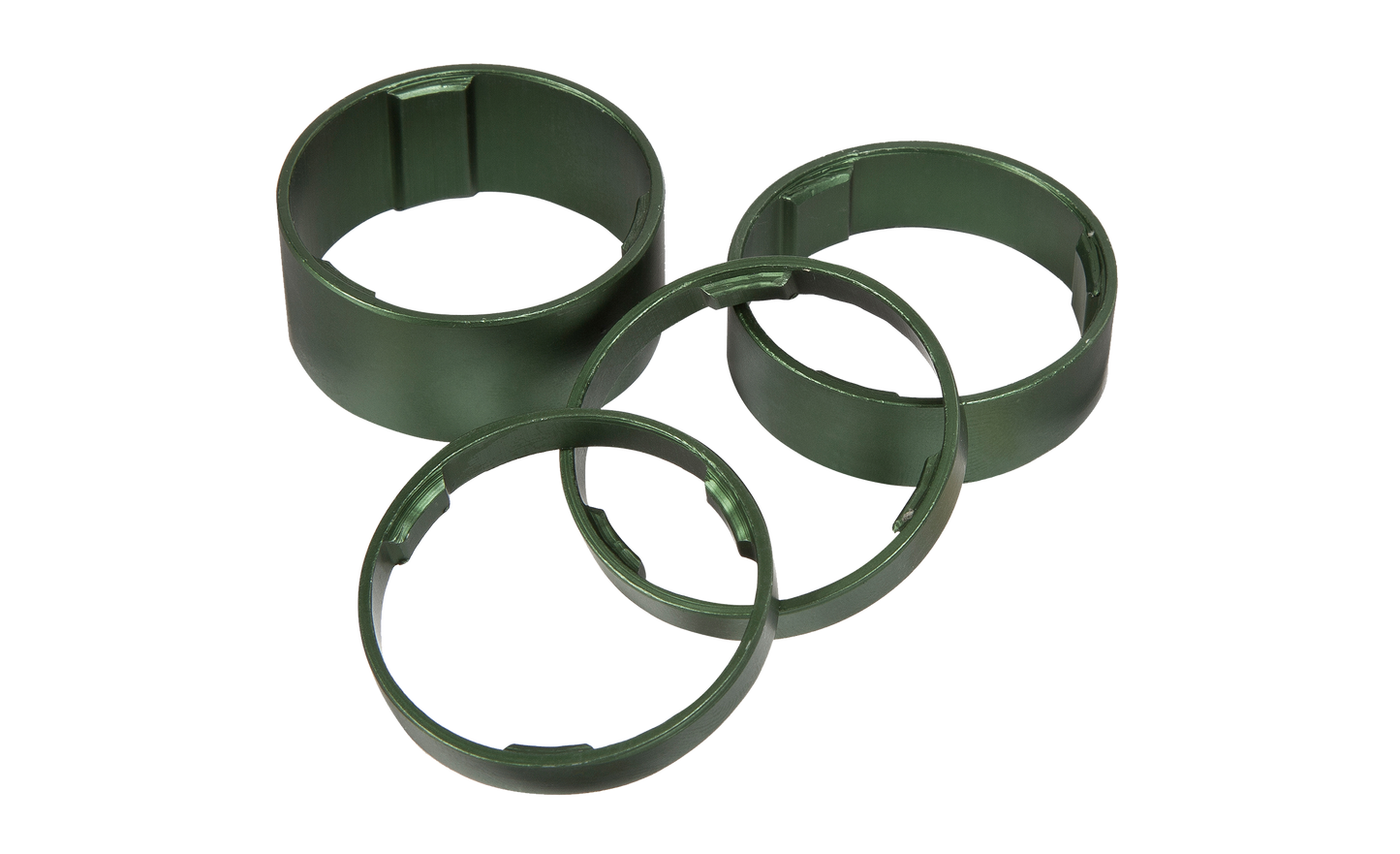 CUBE Headset Spacer Set Green