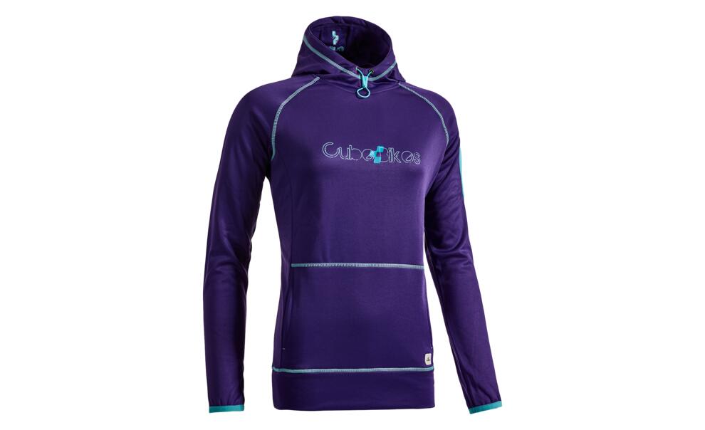 CUBE Wls Hoody Race Violett/Blau