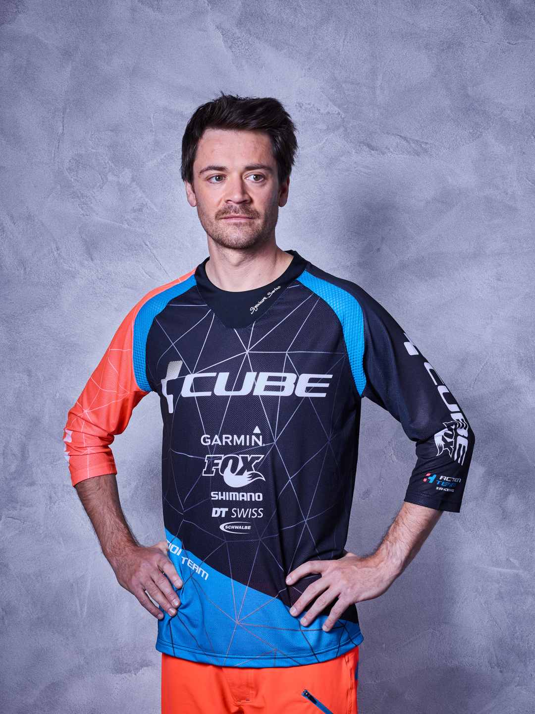 CUBE Action Rundhalstrikot Signature 3/4 Arm