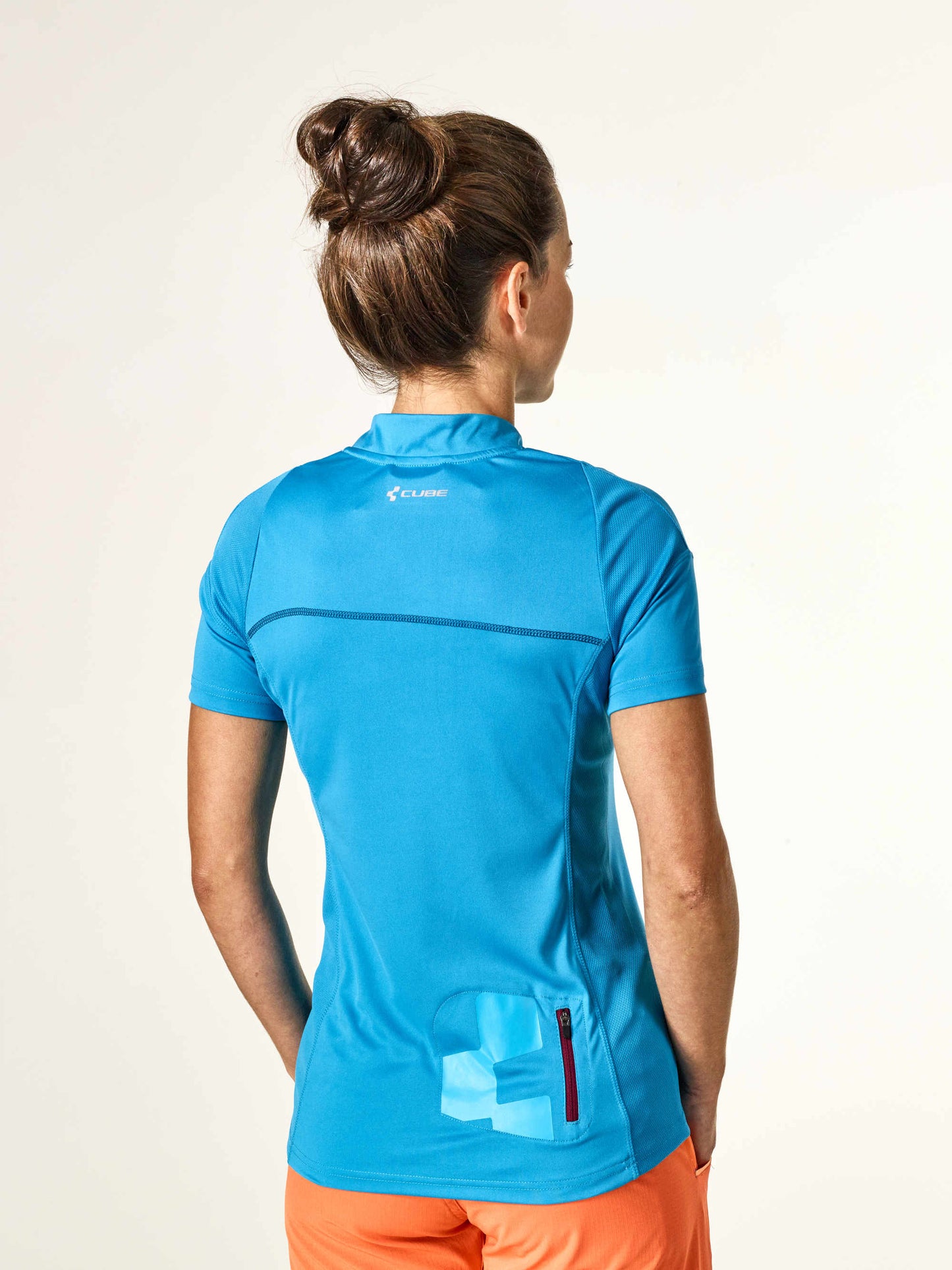 CUBE Motion Wls Trikot S/S Blau