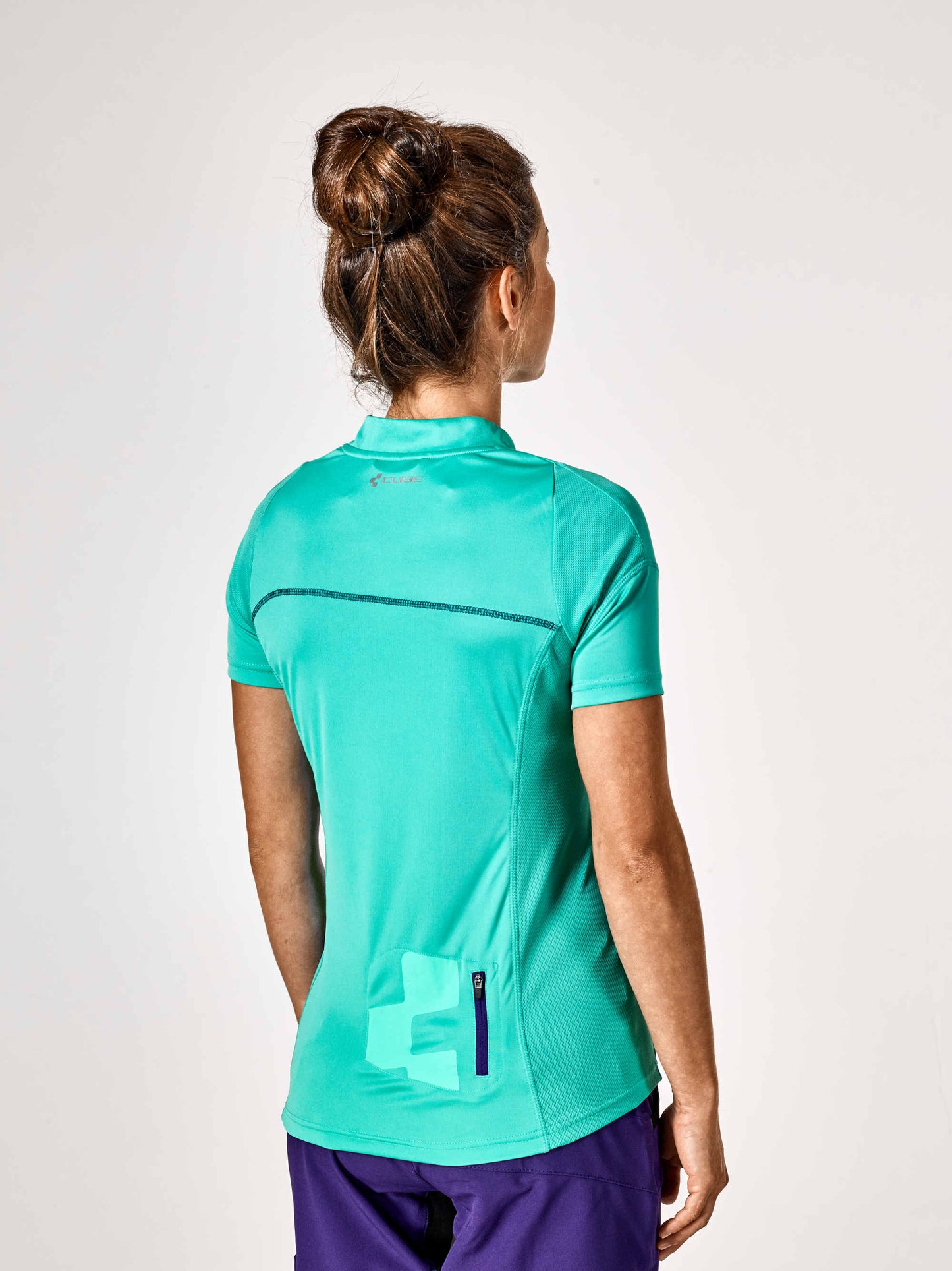 Camiseta de manga corta CUBE Motion Wls color menta