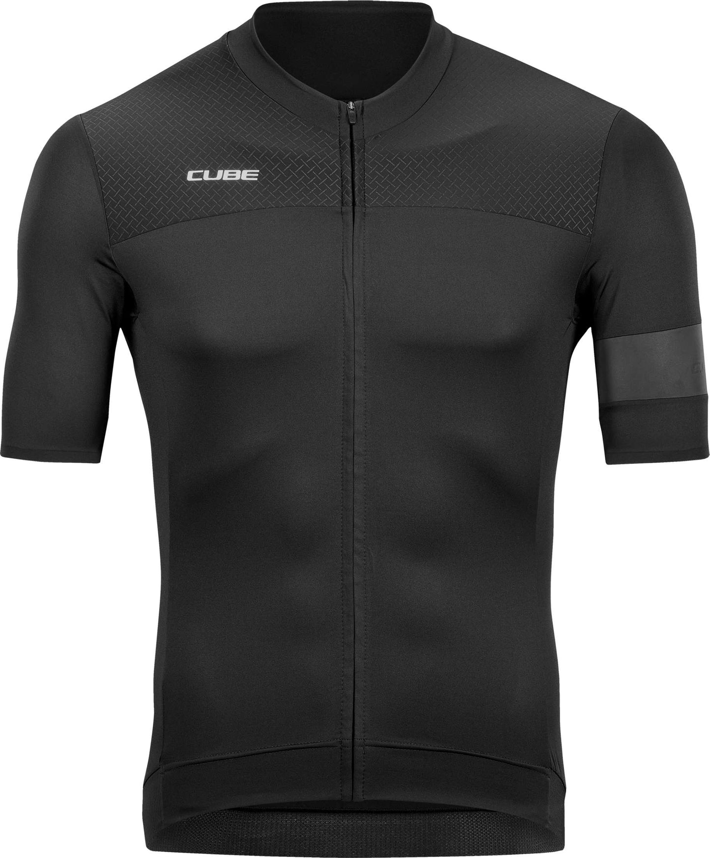 Camiseta CUBE Blackline manga corta negra