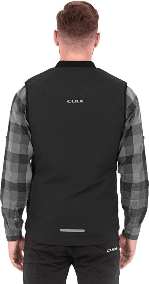 Chaleco de trabajo CUBE negro