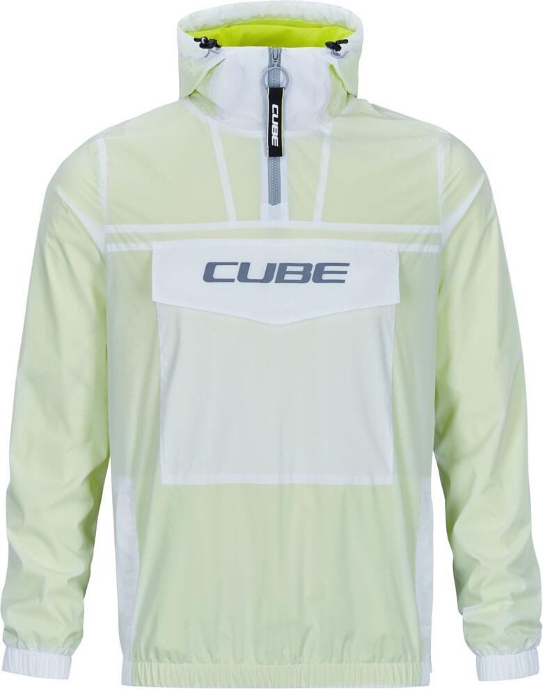 Chaqueta tipo jersey CUBE gris/amarillo neón