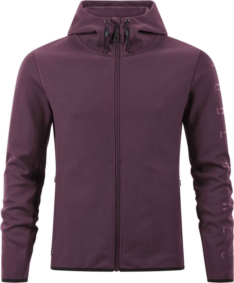Sudadera con capucha y cremallera CUBE Advanced Red