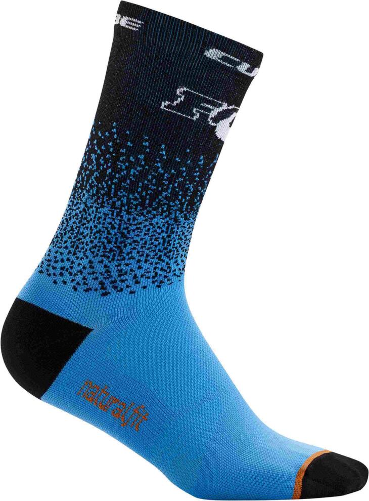 Calcetines CUBE High Cut X Actionteam Negro/Azul