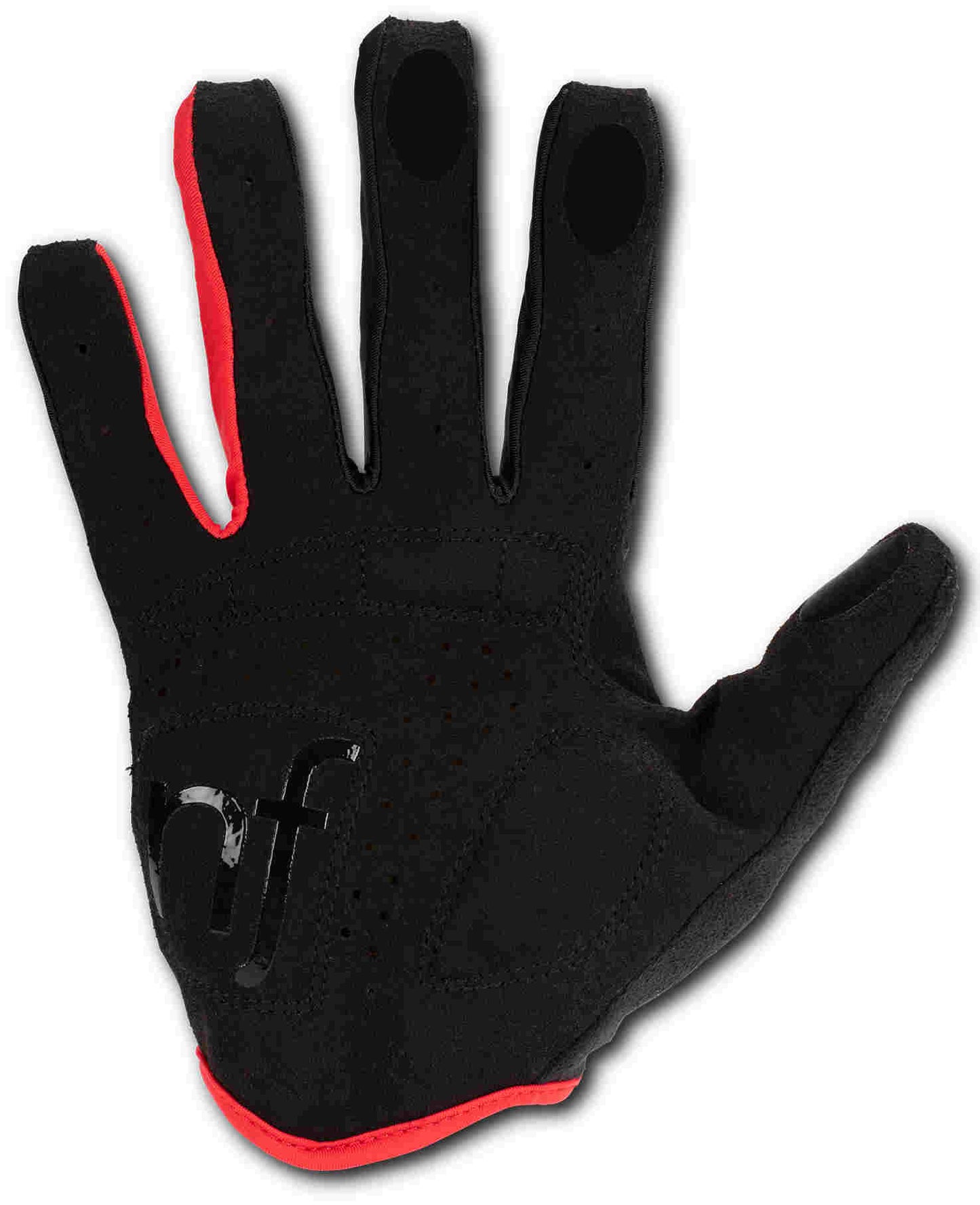 CUBE Natural Fit Handschuhe Langfinger Grau/Rot