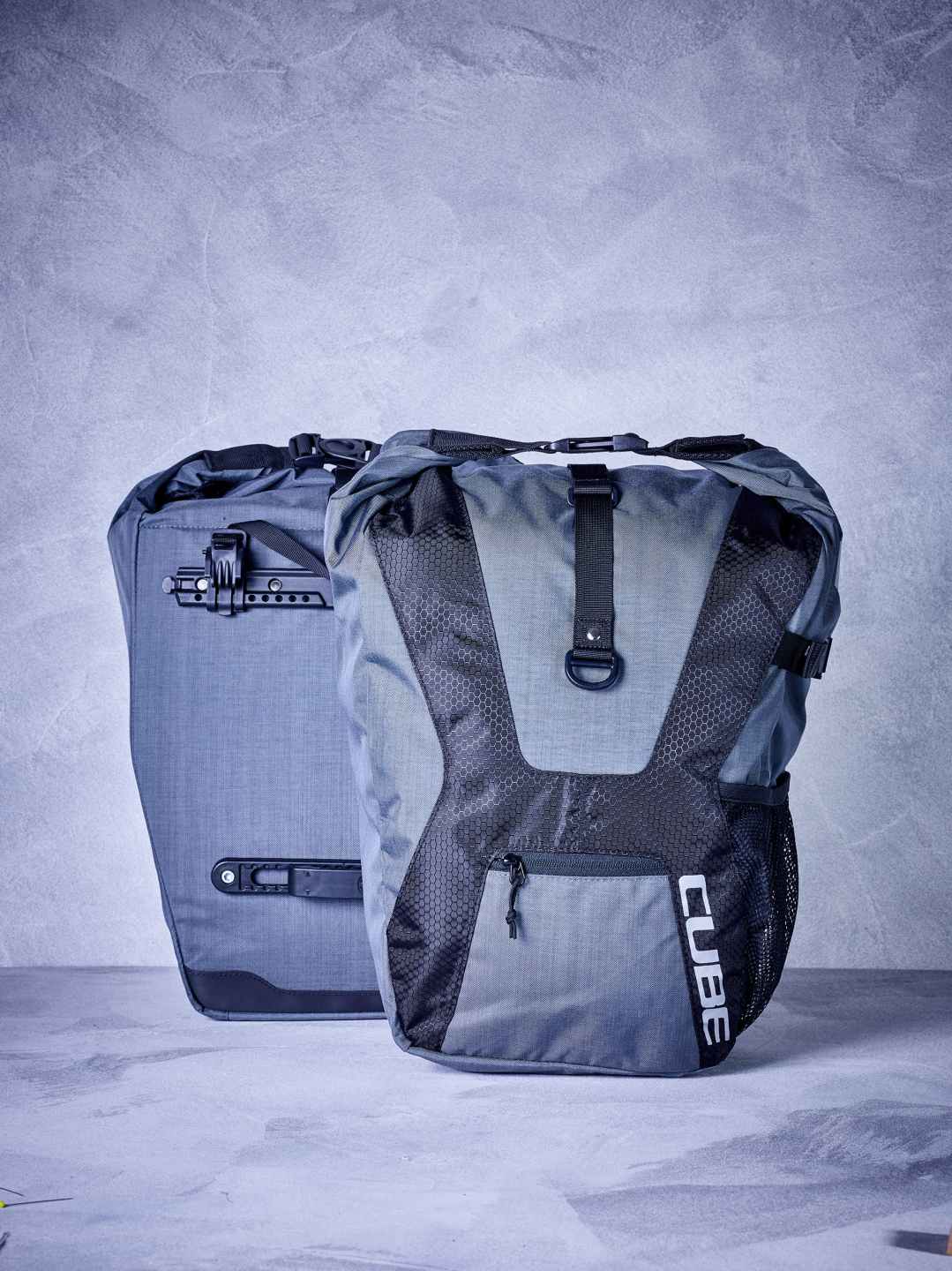 Alforjas CUBE Travel Antracita