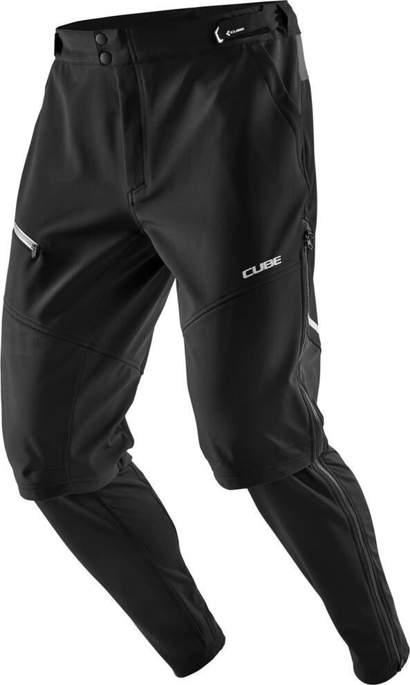 Pantalones Softshell CUBE Blackline 365 Negro