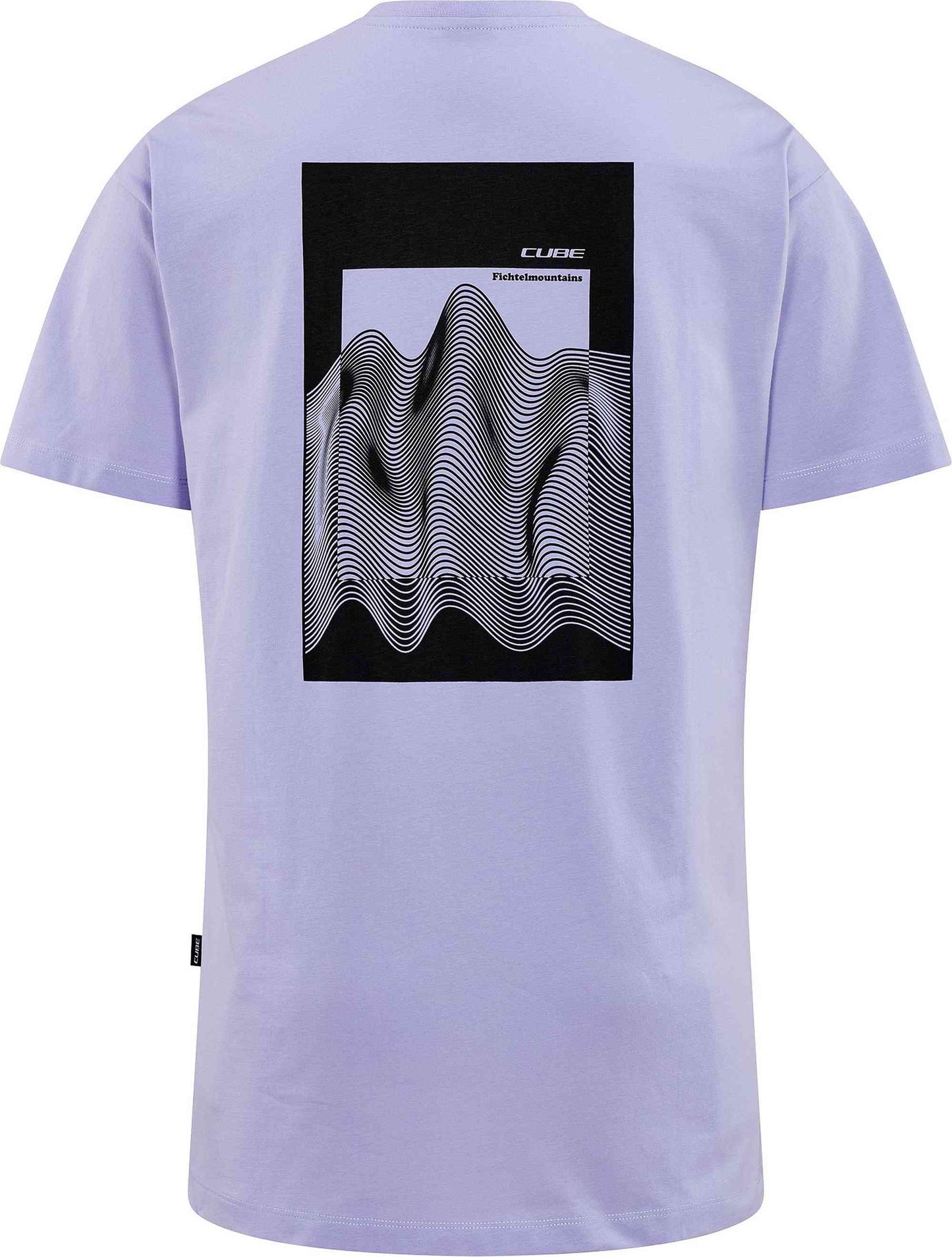 CUBE Organic Ws T-Shirt Fichtelmountains Violet