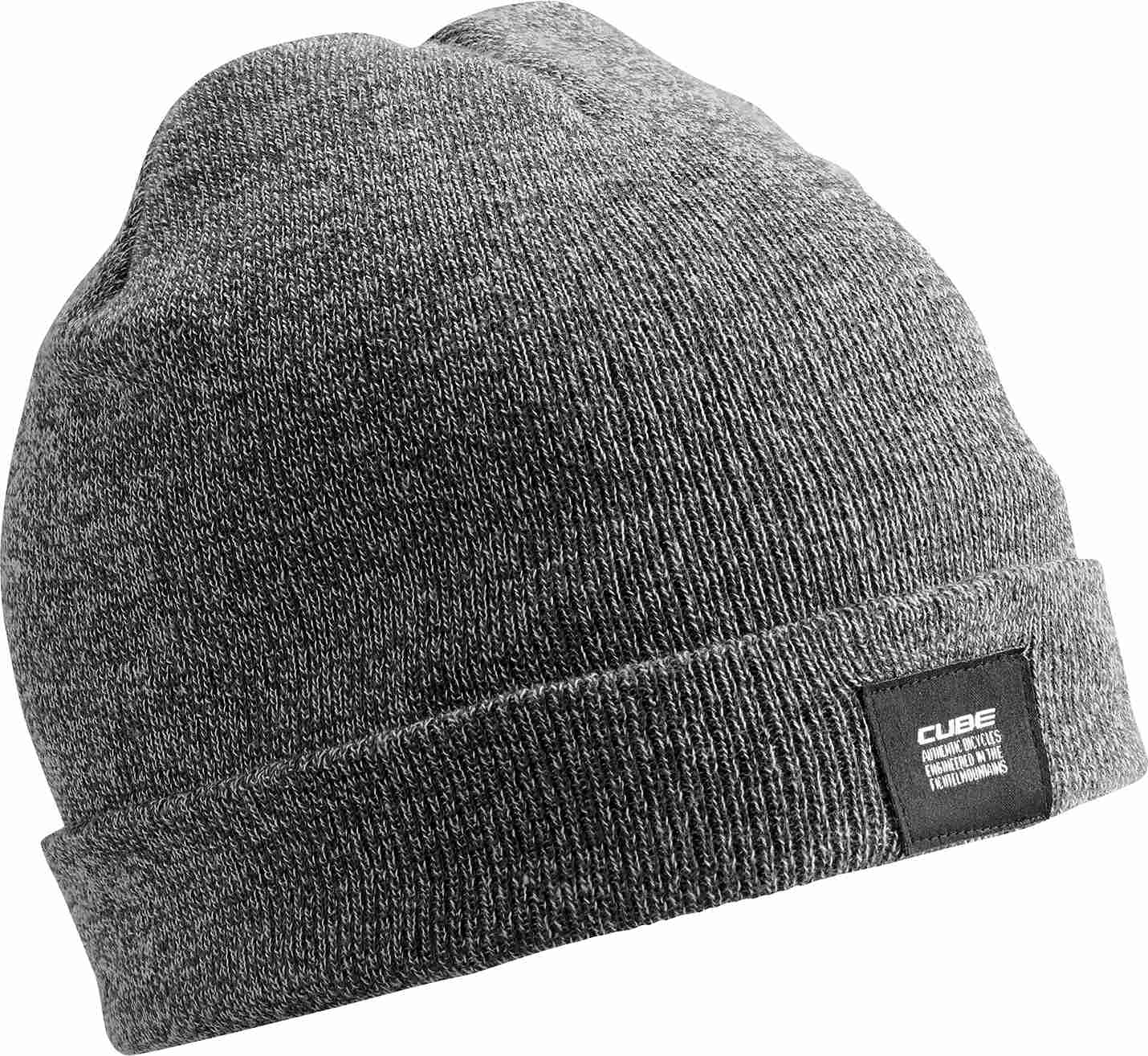 CUBE Beanie Classic Grau