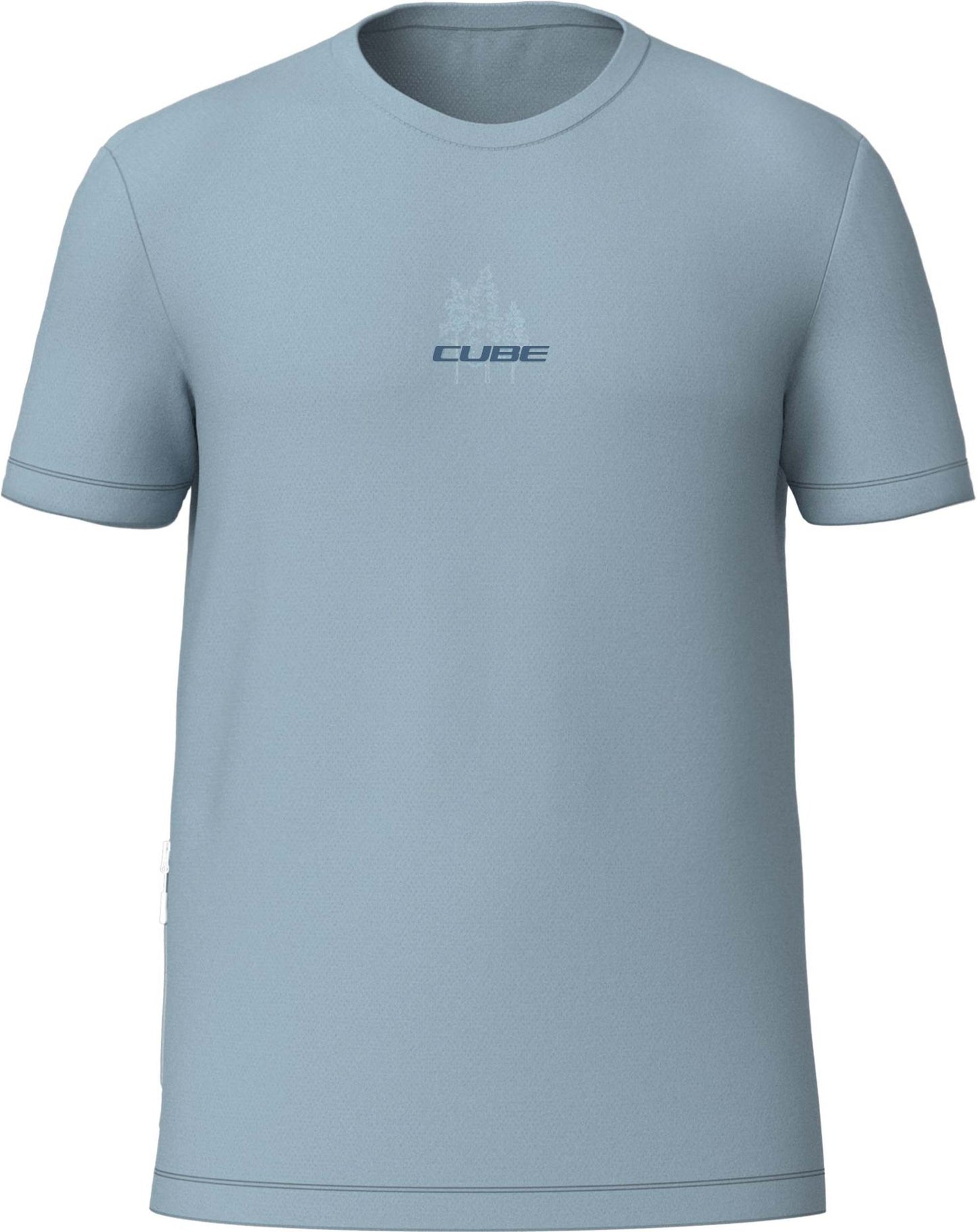 CUBE MTB ROUND NECK JERSEY SOFT TOUCH S/S BLUE XL