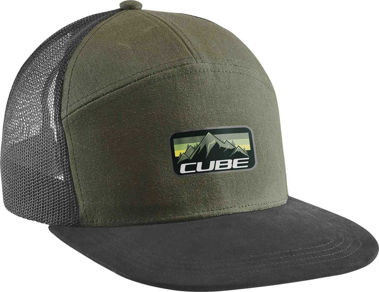Gorra CUBE Tm Oliva/Gris