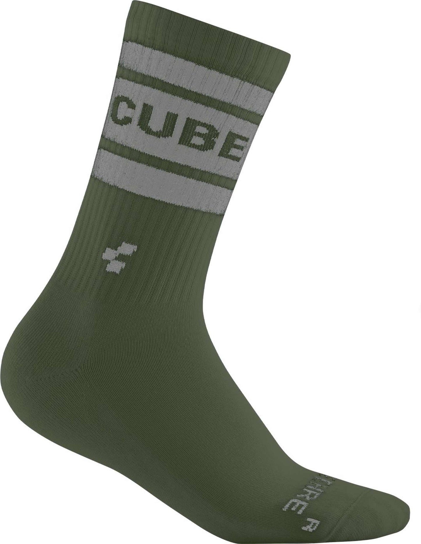 CUBE SOCKS AFTER RACE HIGH CUT OLIVE 40-43