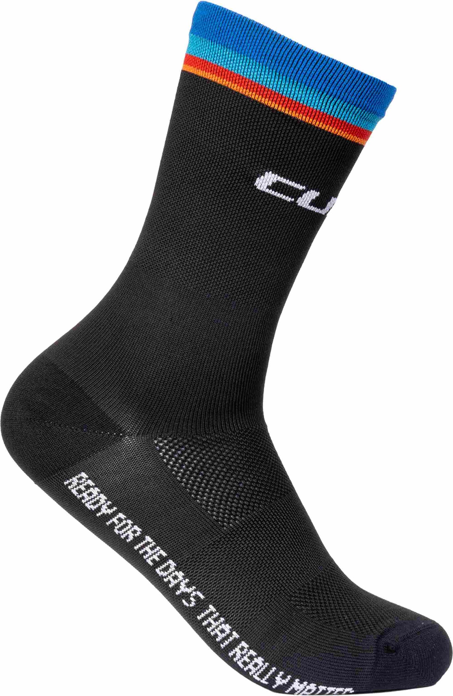 CUBE SOCKS HIGH CUT ROAD/XC TEAMLINE BLACK 40-43