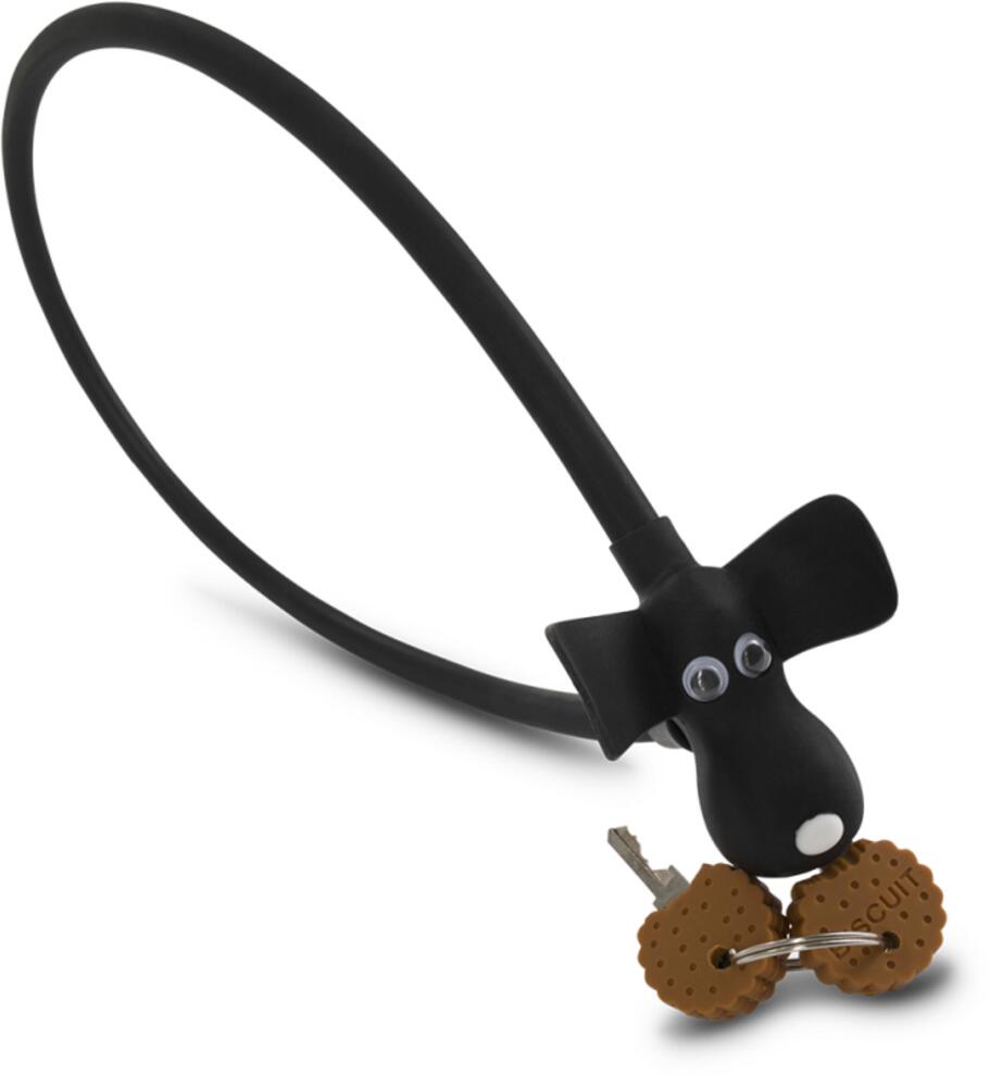 Candado RFR con Cable Hps "Dog" 10 X 450 Mm Negro