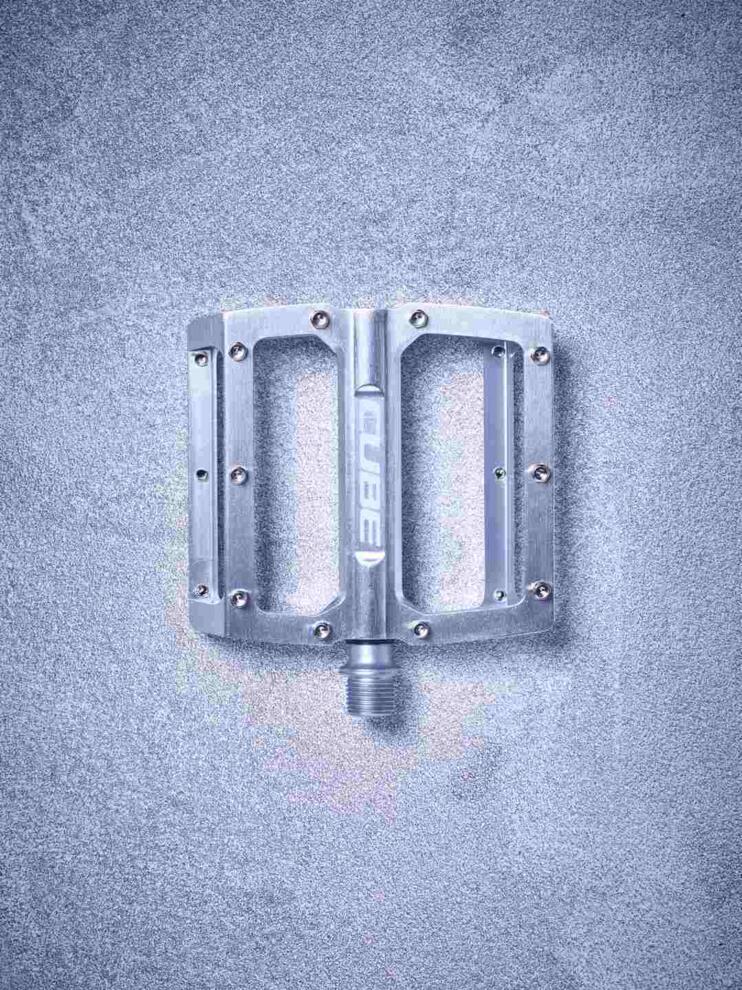 CUBE Pedale All Mountain Silber gebürstet
