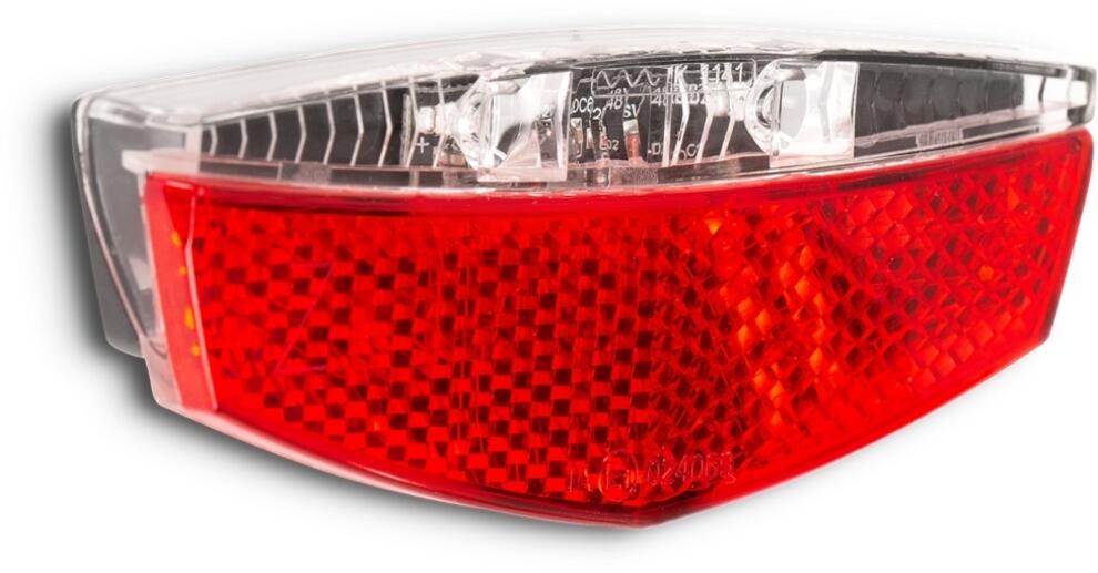 Luz para portaequipaje trasero de bicicleta eléctrica RFR, color negro