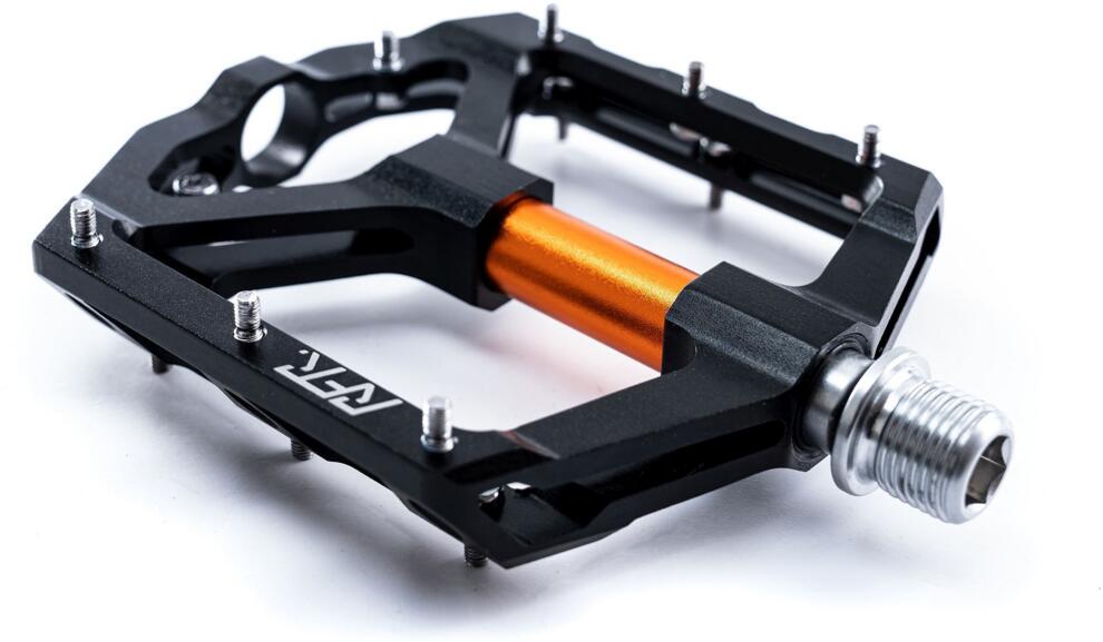 rfr pedale flat slt 2.0 orange RFR Pedals Flat Slt 2.0 Black/Orange – Mcrbikes