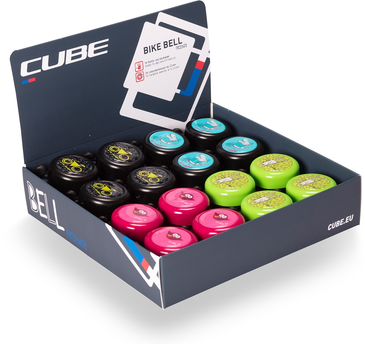 CUBO Bell Box Friends Multicolor 16 piezas