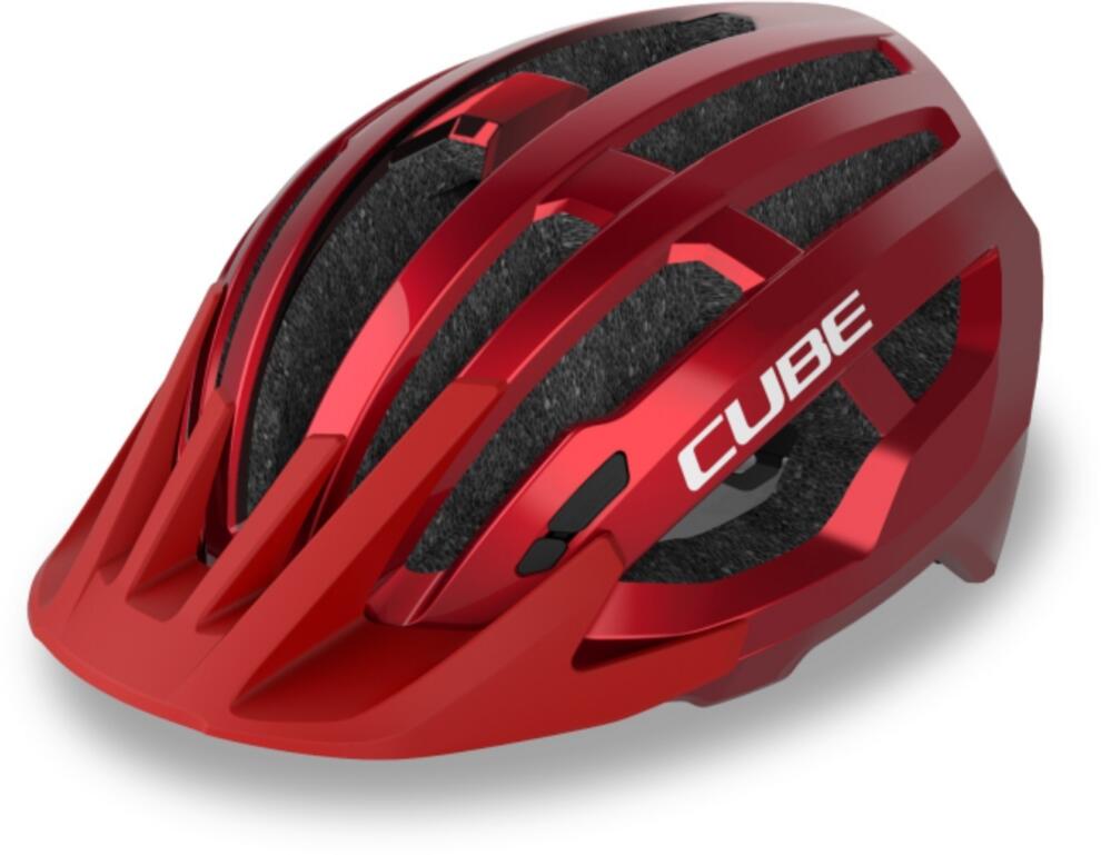 CUBE Helmet Offpath Red – Mcrbikes