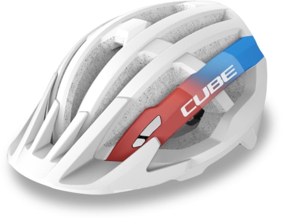 CUBE Helm Offpath Teamline Weiß – Mcrbikes