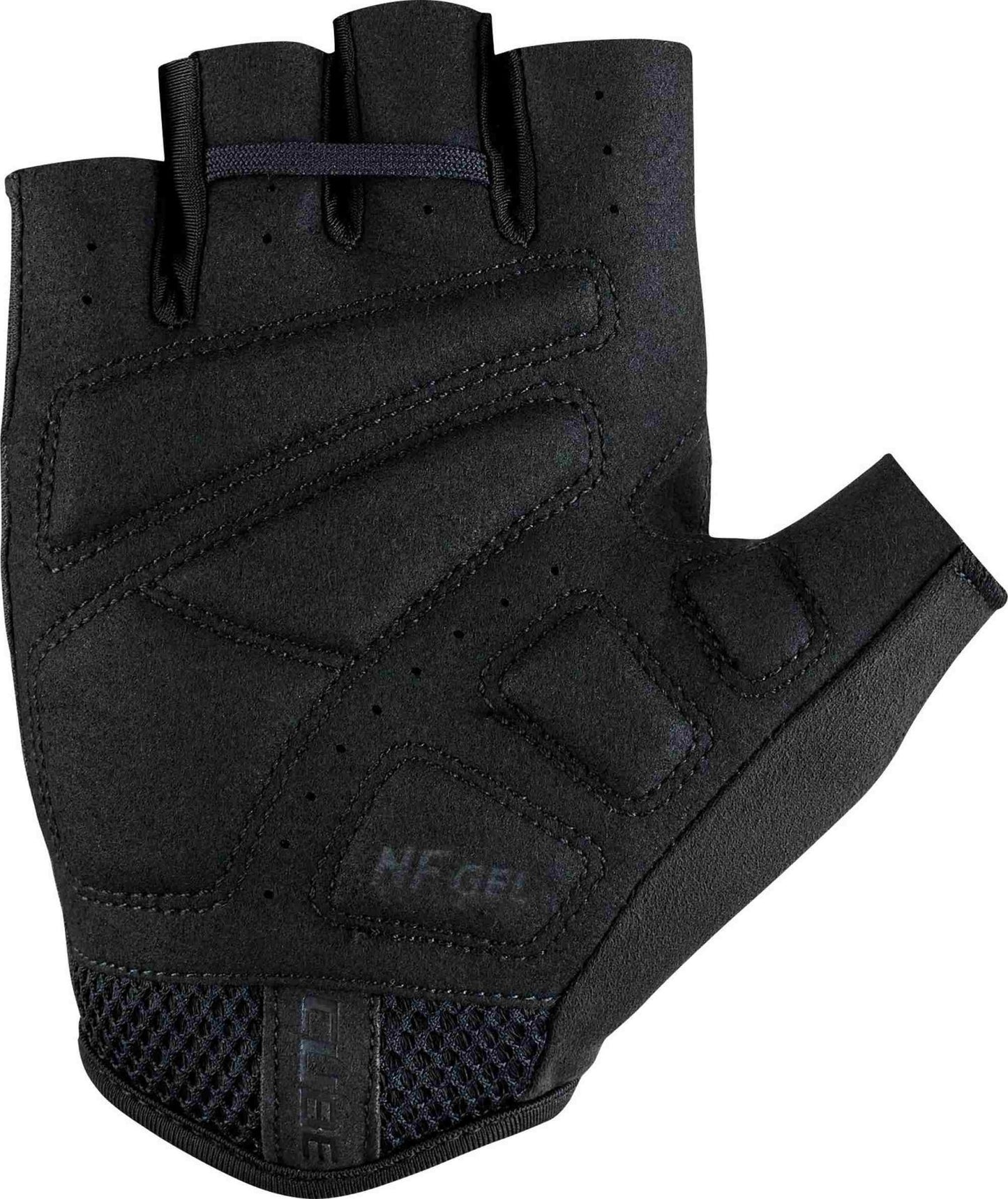 CUBE GLOVES NF ERGONOMICS GEL SHORT FINGER BLACK