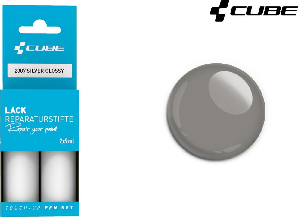 CUBE Touch Up Pen Set Grey Glossy 2307