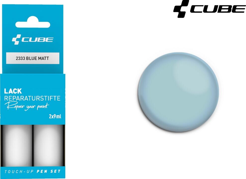 CUBE Lackstift-Set Blau Matt 2333