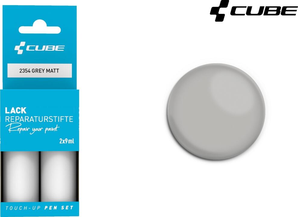 CUBE Lackstift-Set Grau Matt 2354