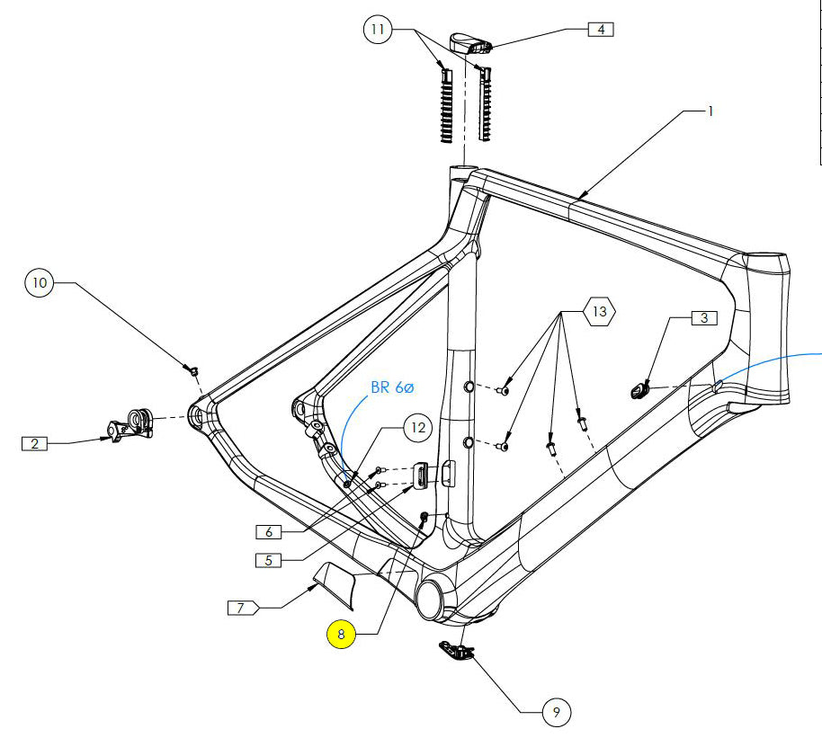 fahrradrahmen stopfen CUBE Rahmenstopfen Di2 6Mm 33749 – Mcrbikes