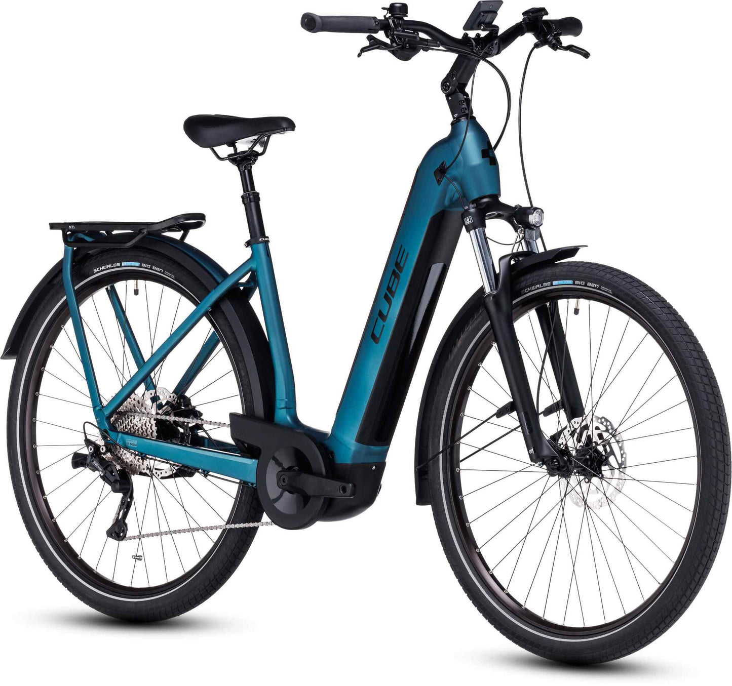 CUBE Kathmandu Hybrid One 750 Azul/Negro