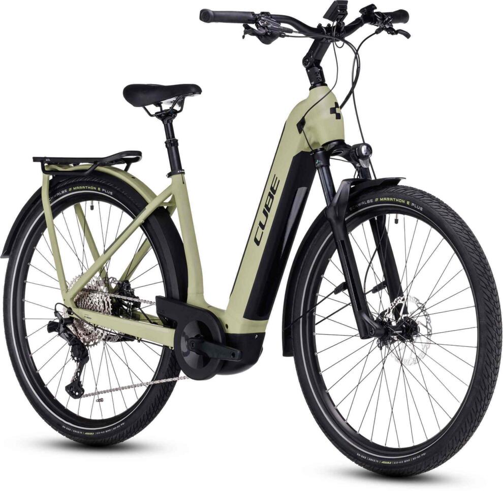 e bike cube damen grün CUBE Kathmandu Hybrid Slx 750 Grün/Oliv 2024 – Mcrbikes