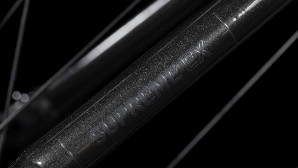CUBE Supreme Hybrid Ex 625 Grau/Schwarz 2024