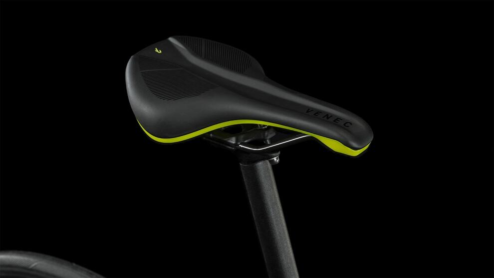 CUBE Attain Race Schwarz/Weiß 2024