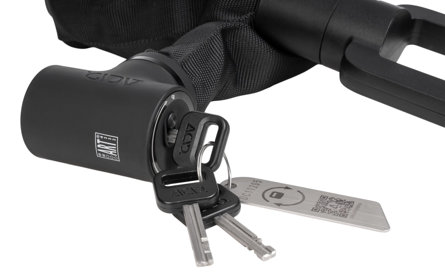 ACID CHAIN LOCK SOLID PRO K120 CARGO BLACK ART2