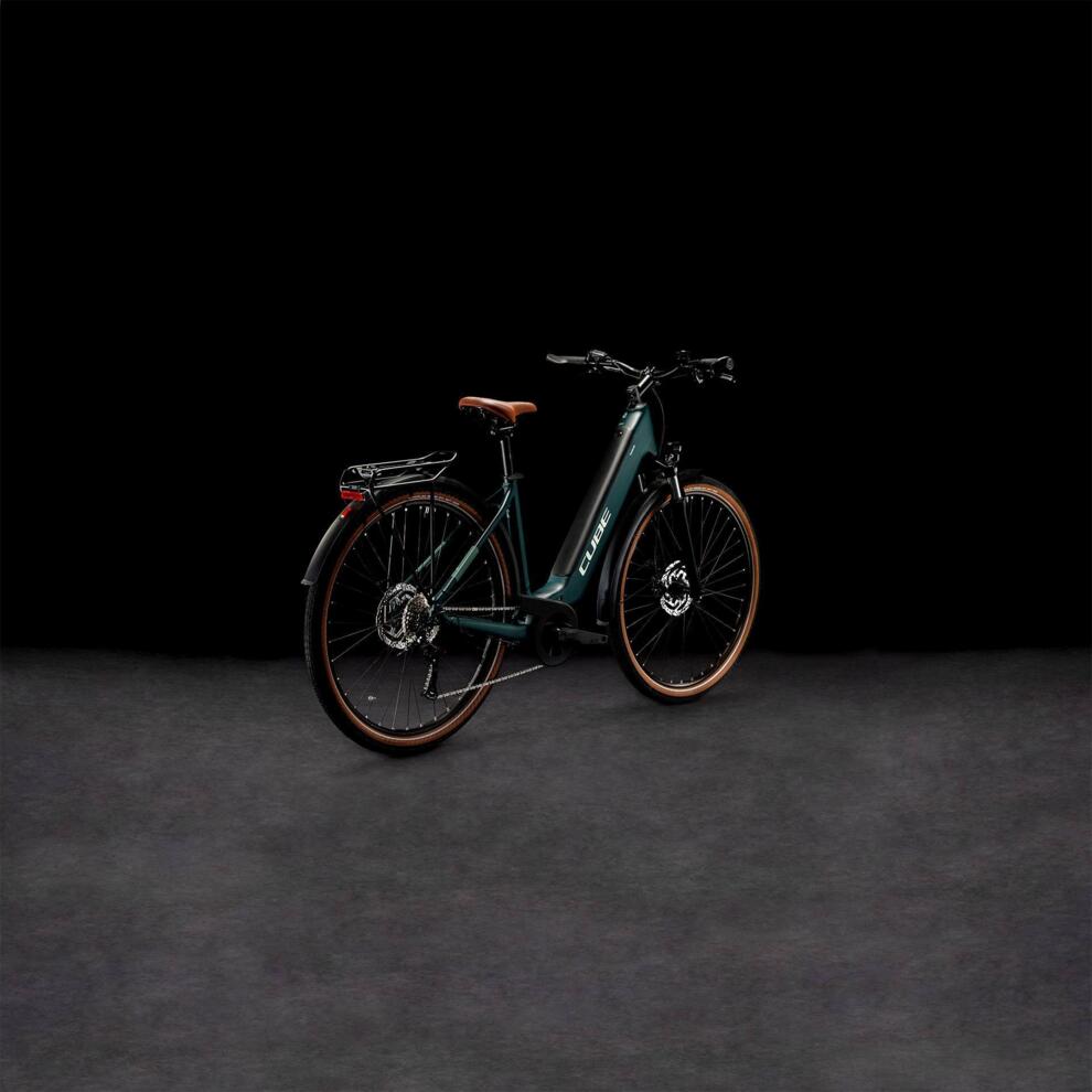 Cube Touring Hybrid One 625 Dunkelgrün/Grün 2024