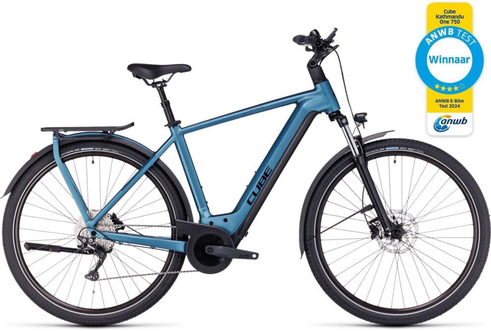 cube e bike test 2024 Cube Kathmandu Hybrid One 750 Blau/Schwarz 2024 – Mcrbikes