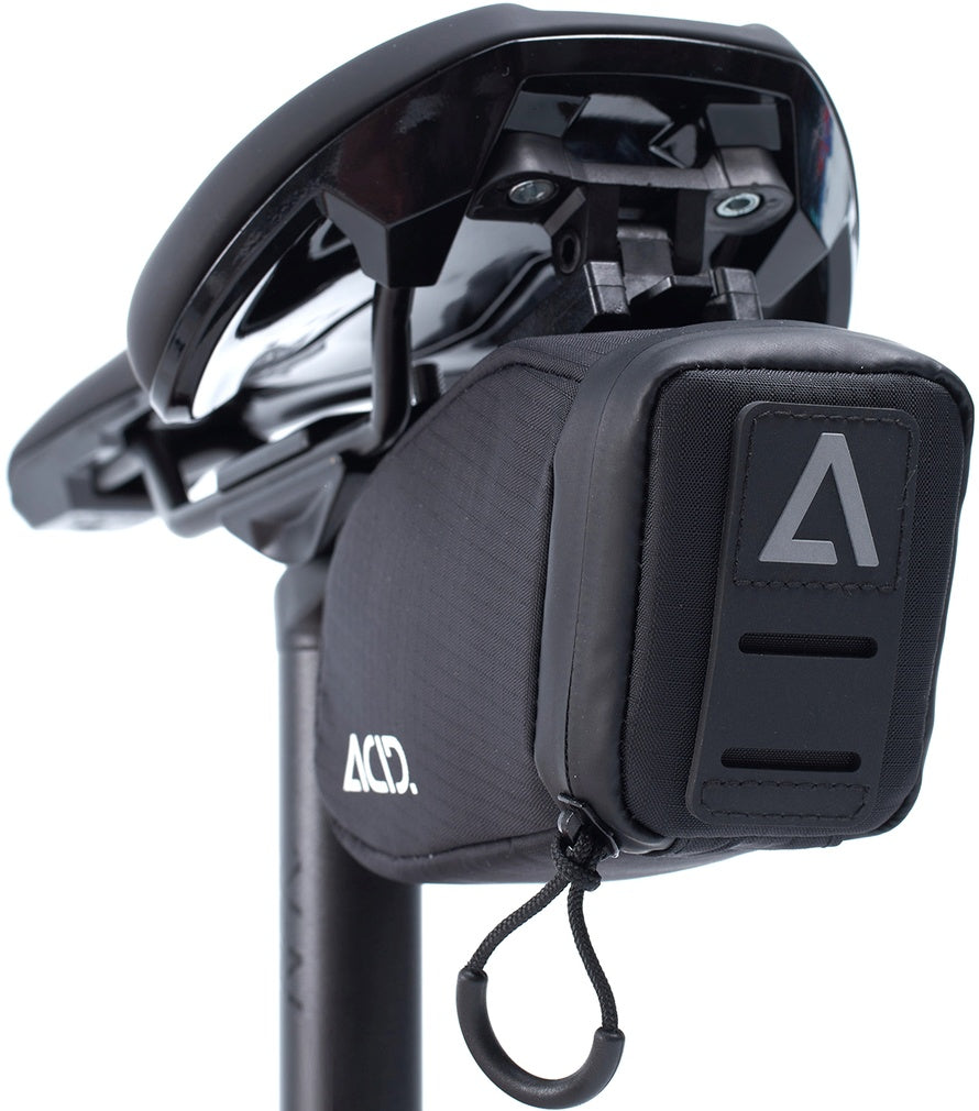 Bolsa de sillín ACID Click S negra