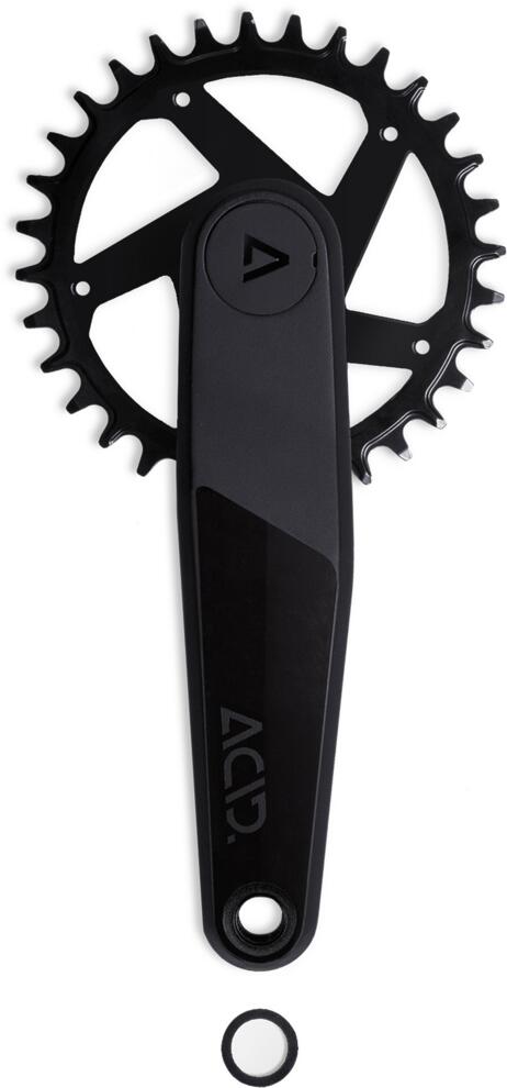 ACID Kurbelsatz Mtb Square Taper 32T Schwarz
