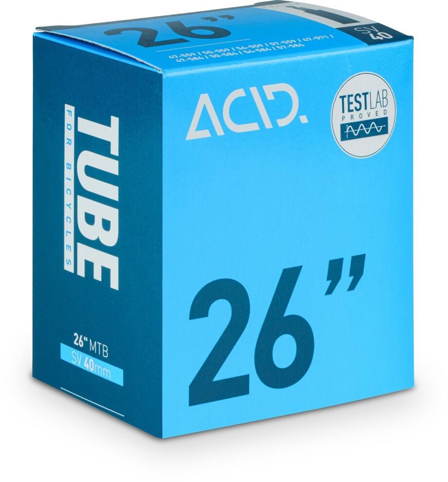 Cámara de aire ACID 26" MTB Sv 40 mm 57/57-559/584