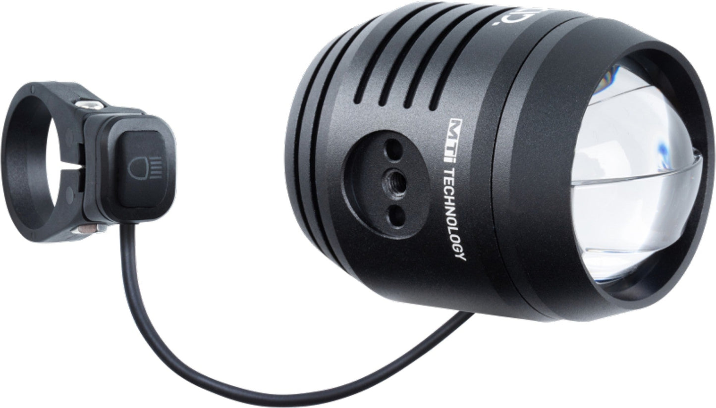 FARO DELANTERO PARA BICICLETA ELÉCTRICA ACID PRO-E 140 LUZ ALTA BES3