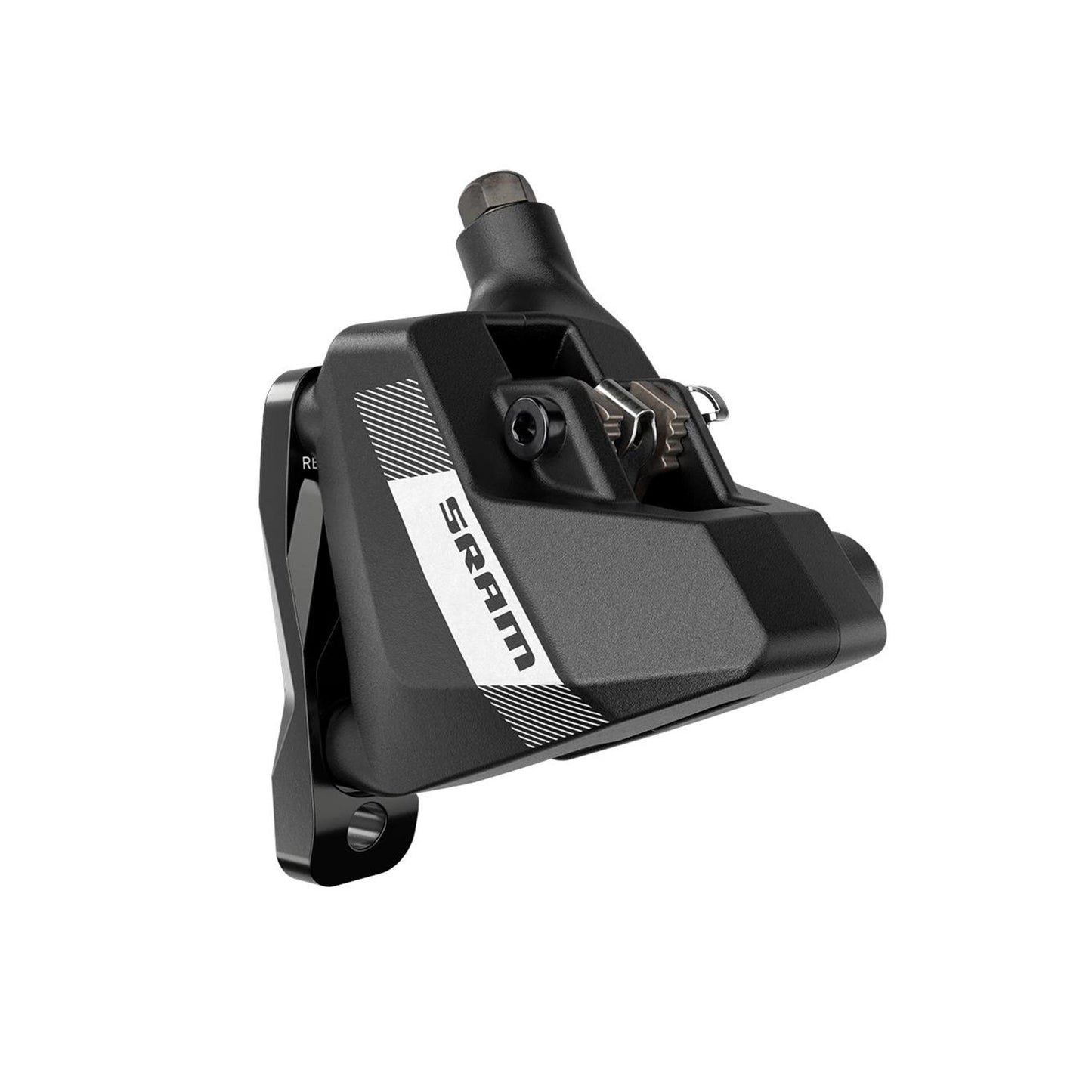 SRAM APEX Disc Brake D1, Stealth-A-Majig Connected, Rear Caliper, Left Lever, Flat Mount 20mm Offset, 2000mm Hose (Rotor Sold Separately)