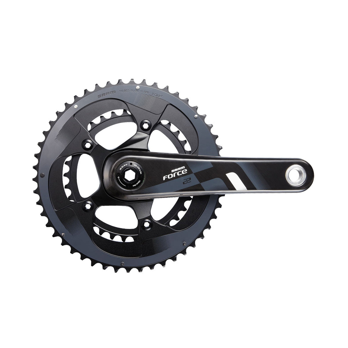 SRAM Force22 Crank Set GXP 170 50-34 GXP Cups NOT incl