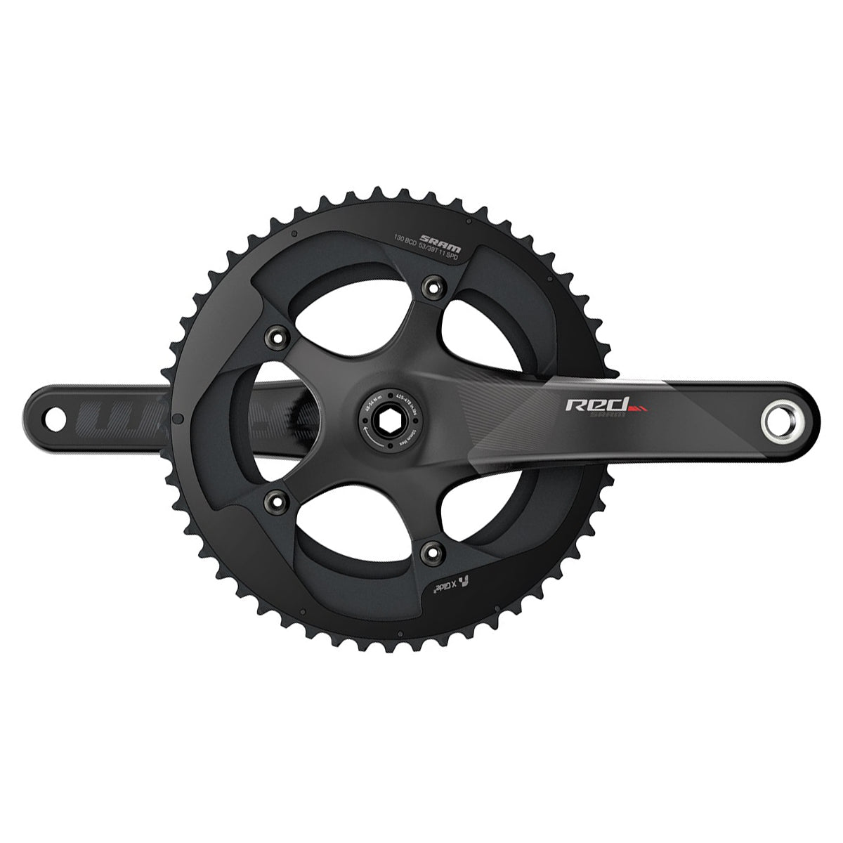 SRAM Crank Set Red BB30 172.5 50-34 Yaw Bearings NOT Included C2