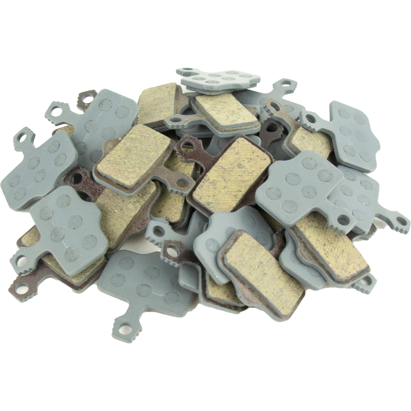 SRAM Disc Brake Pads - Small Organic/Steel (Powerful) (20 Sets) - 2 Piece Road/Elixir/DB/Level B1 (2020+) - Oe Mtb Pad