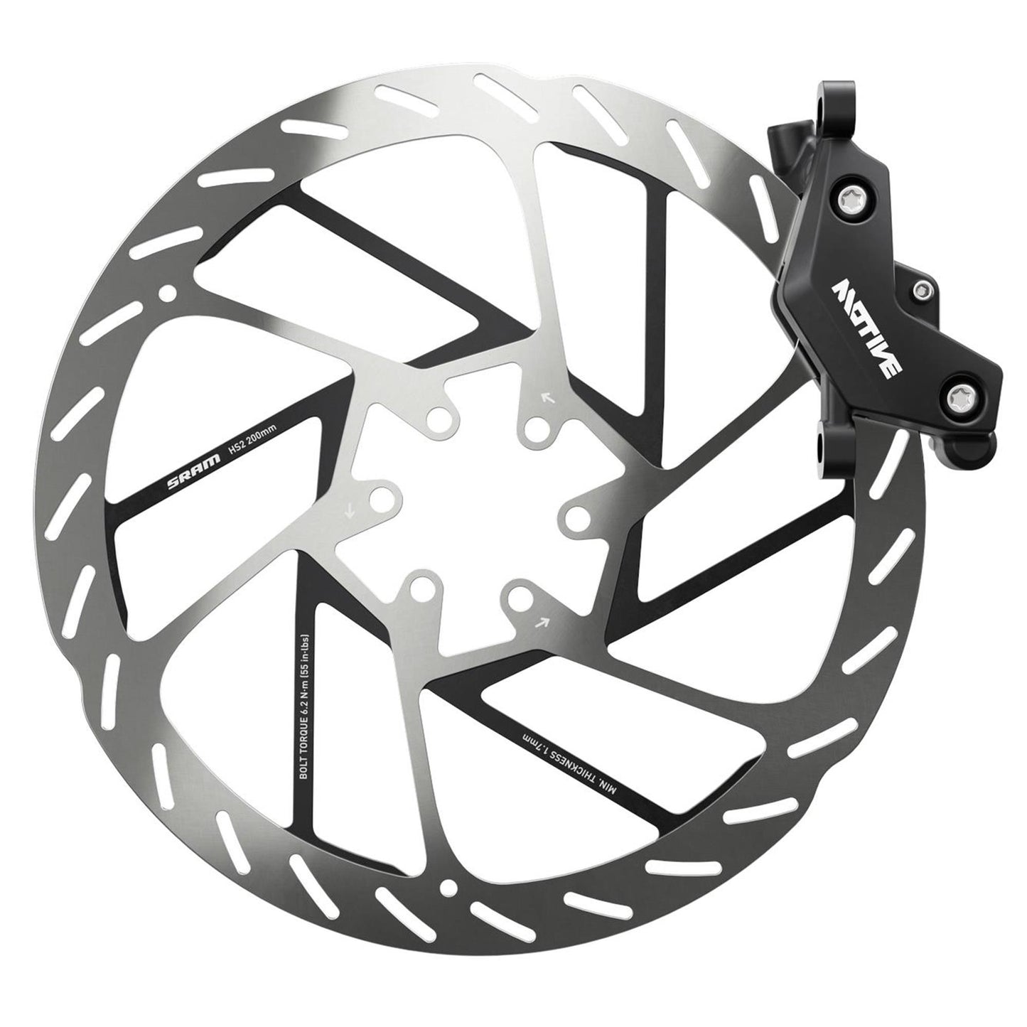 SRAM Disc Brake Motive Bronze - Diffusion Black Ano,Tool Free Reach, Bleeding Edge (includes MMX Clamp, Rotor/Bracket sold separately) A1
