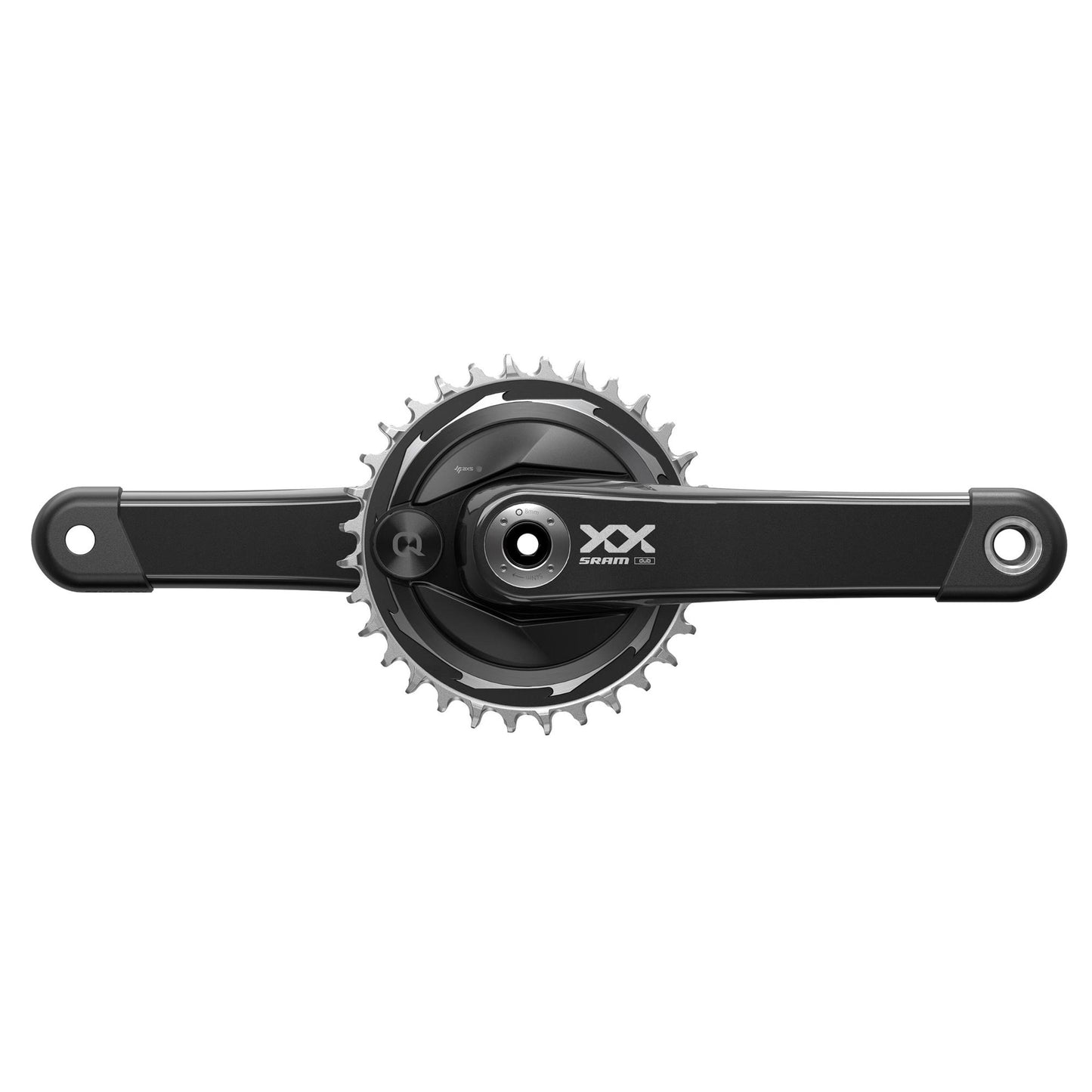 SRAM Crankset Powermeter XX Eagle Spider Q174 55mm Chainline Dub MTB Wide Black 32T T-Type (BB Not Included)