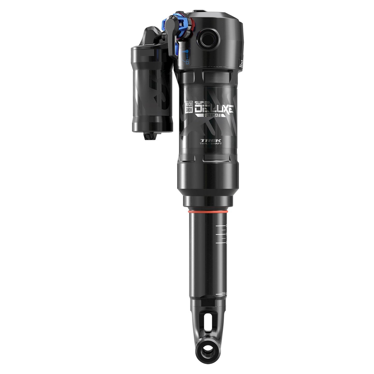 Rear Shock Super Deluxe Thru Shaft RCT (230X62.5) 0Neg, Progressive, 0Pos, Mreb/Mcomp, 380 Lockout, Trunnion/Yoke (No Hardware Included) - Slash 2021+ C1